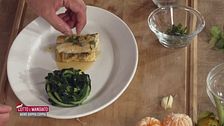Spatola iblea e mousse di castagne