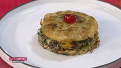 Il panino del campione con patate e biancostato