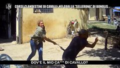 DE DEVITIIS: Scherzo a Ela Weber: la "sellerona" nei guai per le corse clandestine