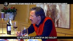 BELLO: Lo scherzo: scommette su Cesare Ragazzi al Fantamorto e cerca di ucciderlo