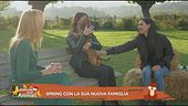 Spring con la sua nuova famiglia
