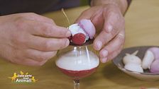 Crema Chantilly con geléé di lampone