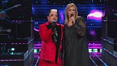 Iva Zanicchi e Cristiano Malgioglio cantano "Moliendo cafè"