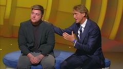 Roberto Mancini incontra il compagno di Martina