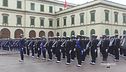 Il giuramento degli allievi nell'Accademia Navale di Livorno