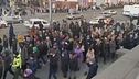 Russi in piazza contro Putin