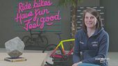 L'incontro con la ciclista Elisa Longo Borghini