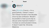 Madonna vuole incontrare il Papa
