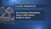 Caldo in aumento, weekend rovente