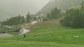 Courmayeur senz'acqua per una frana