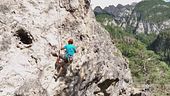 L'arrampicata