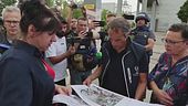 "Centrale a rischio, restiamo qui"