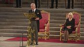 Il discorso del re a Westminster