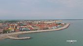 Caorle e le sue case colorate