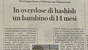Un altro bimbo in overdose