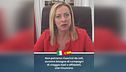 Meloni, viva l'Europa dei patrioti