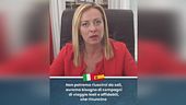 Meloni, viva l'Europa dei patrioti