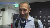 Chiellini saluta l'Italia