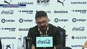 Gattuso, show in conferenza