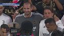 Gli ex compagni applaudono Chiellini al debutto casalingo