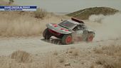 Sainz, caccia al poker con l'Audi green