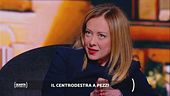 La Meloni parla del centrodestra