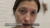 In collegamento Kateryna Zarembo, professoressa universitaria