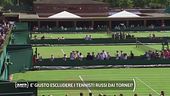 E' giusto escludere i tennisti russi dai tornei?