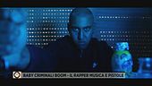 Il rapper musica e pistole