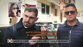 Ladri di case, l'abusiva che ci vuole sparare