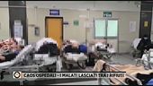Caos ospedali, i malati lasciati tra i rifiuti
