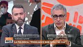 La polemica: Pregliasco non cura i no vax"