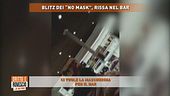 Blitz dei "no mask" , rissa nel bar