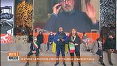 La protesta contro Putin degli ucraini in Italia