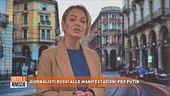 Giornalisti russi alle manifestazioni pro Putin