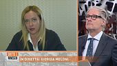 Giorgia Meloni a Dritto e rovescio