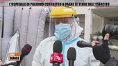 Covid: l'ospedale di Palermo nel caos
