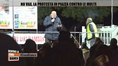 No Vax, la protesta in piazza contro le multe