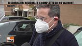 Il consigliere regionale e il complotto sui no vax morti