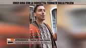 Zorzi gira con la borsetta: fermato dalla polizia