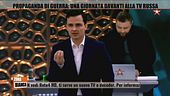 Propaganda di guerra: una giornata davanti alla tv russa