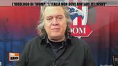 L'ideologo di Trump: "L'Italia non deve aiutare Zelensky"