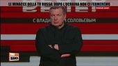 Le minacce della tv russa: dopo l'Ucraina non ci fermeremo