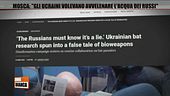 Mosca: "gli ucraini volevano avvelenare l'acqua dei Russi"