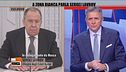 Giuseppe Brindisi intervista Sergej Lavrov, il Ministro degli Esteri russo