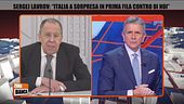 Sergej Lavrov: "L'Italia a sorpresa in prima fila contro di noi"