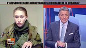 Giuseppe Brindisi intervista Giulia Schiff, la soldatessa dell'Esercito ucraino