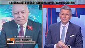 Giuseppe Brindisi intervista il giornalista russo Dmitry Kiselyov