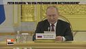 Putin: "Gli USA preparano armi batteriologiche"