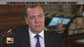 La minaccia all'Occidente di Medvedev, il fedelissimo di Putin
